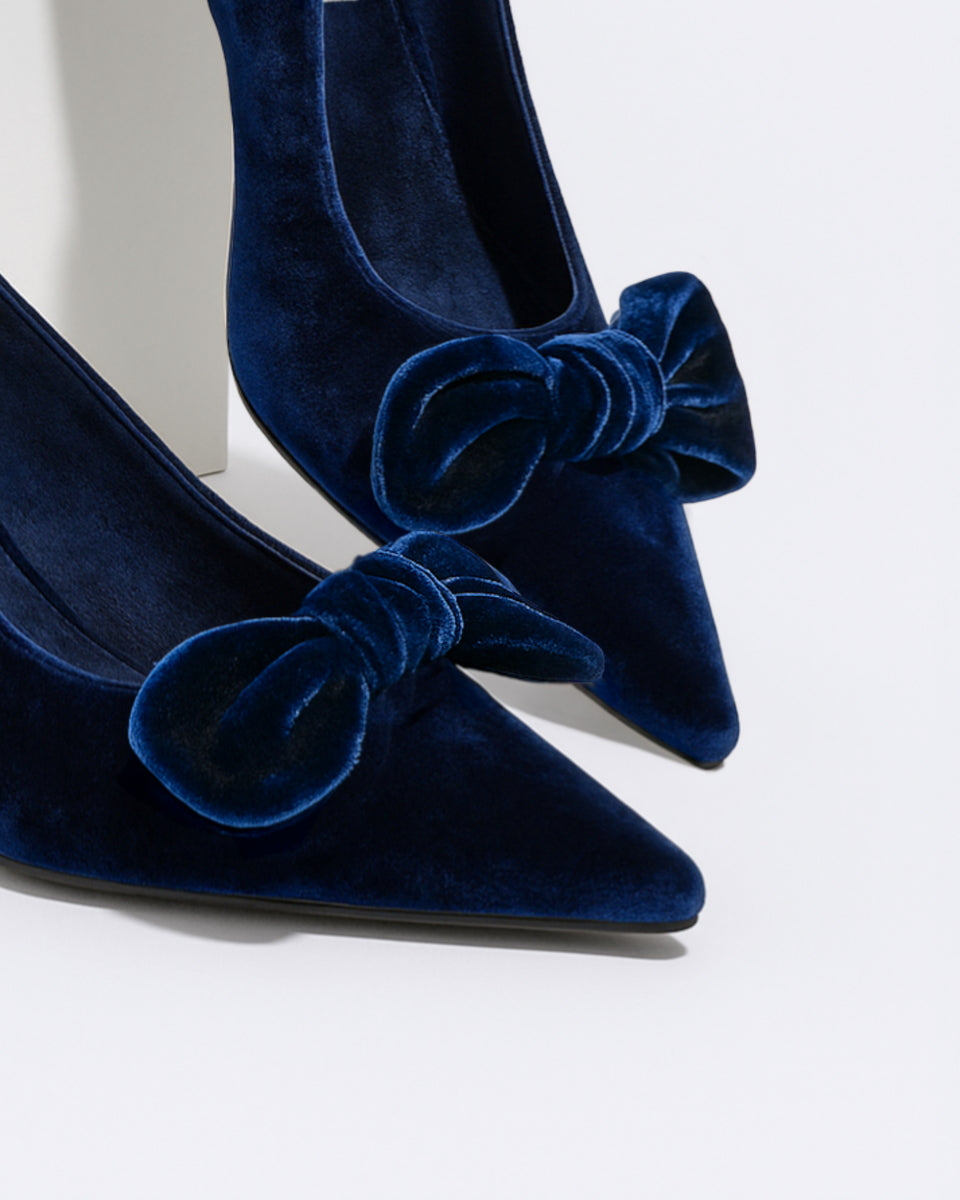 Dandy Kitten Heels / Midnight