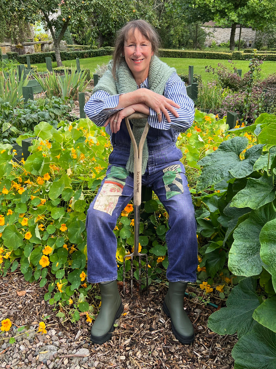 Khaki Fur Welly Boots