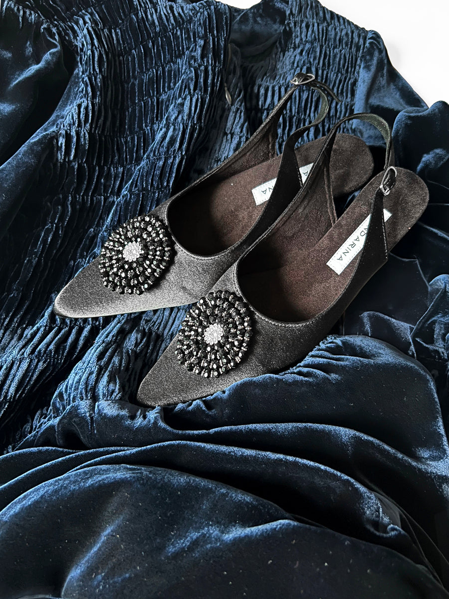 Black Satin Sparklers