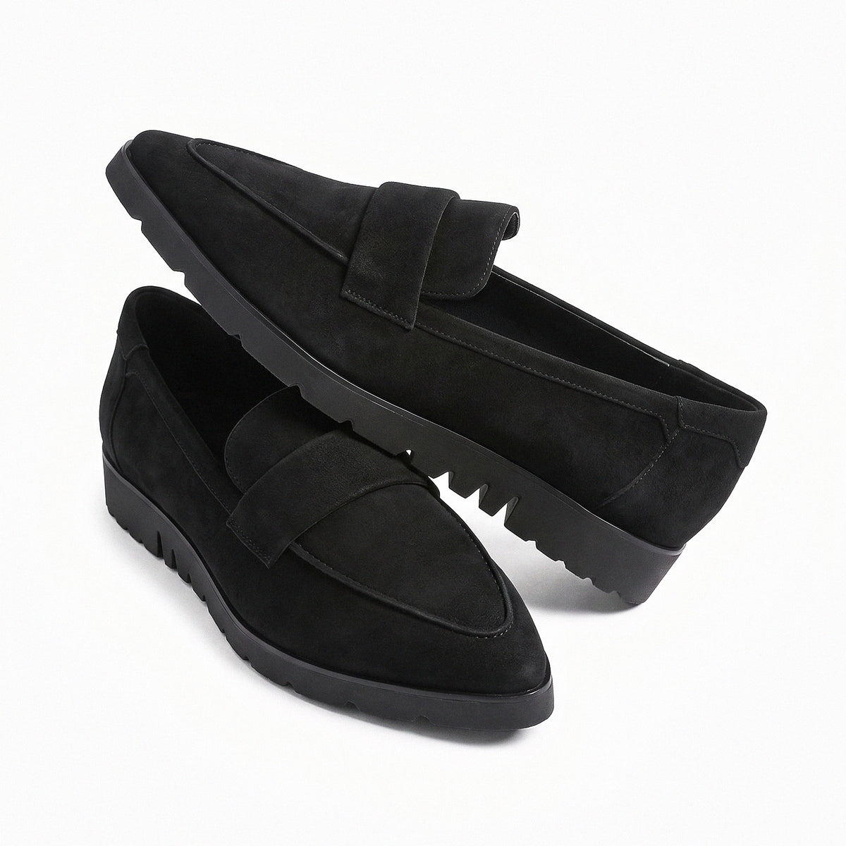 Lightweight Loafer / Black Suede