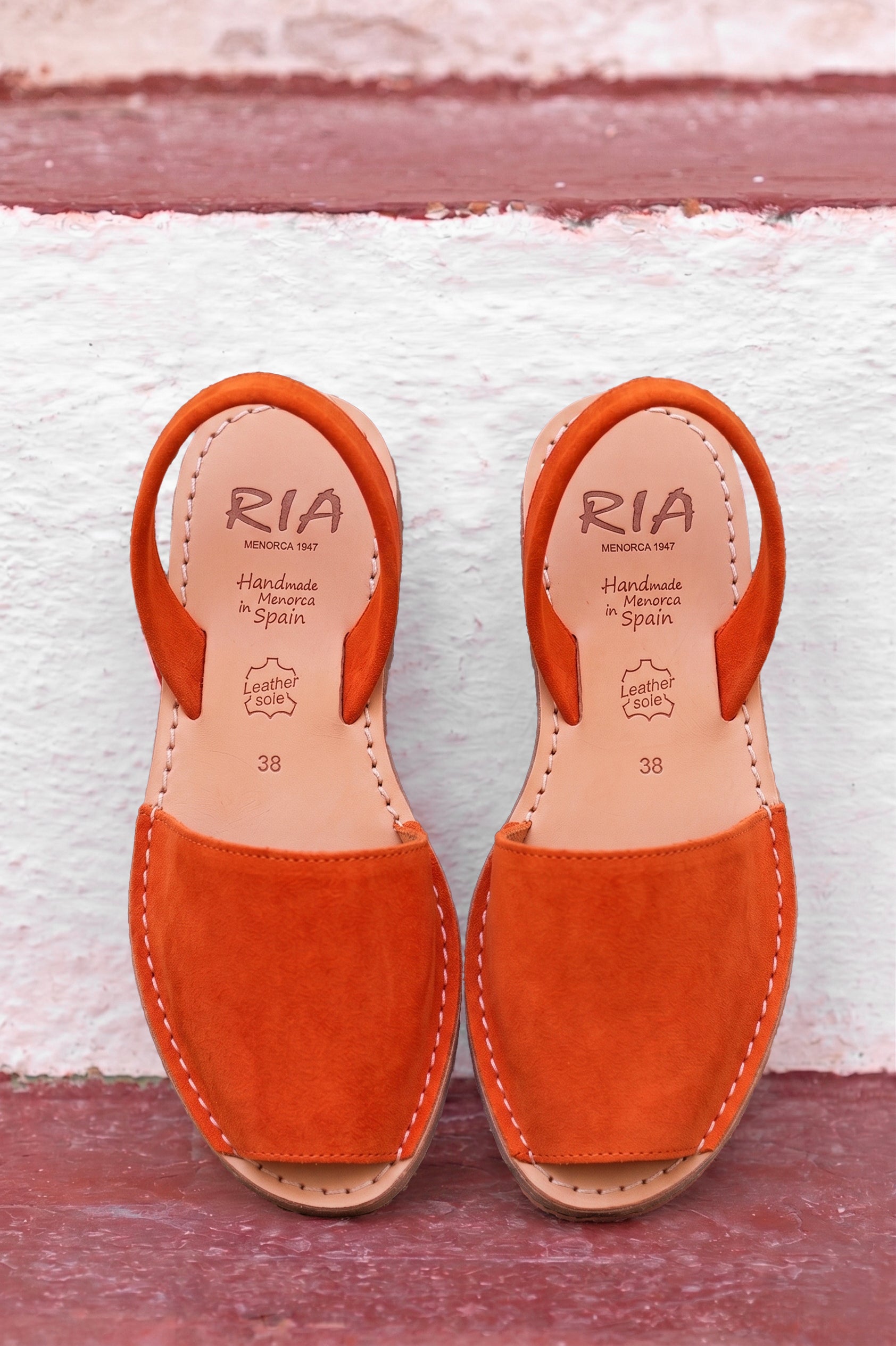 Menorcan Sandals / Papaya