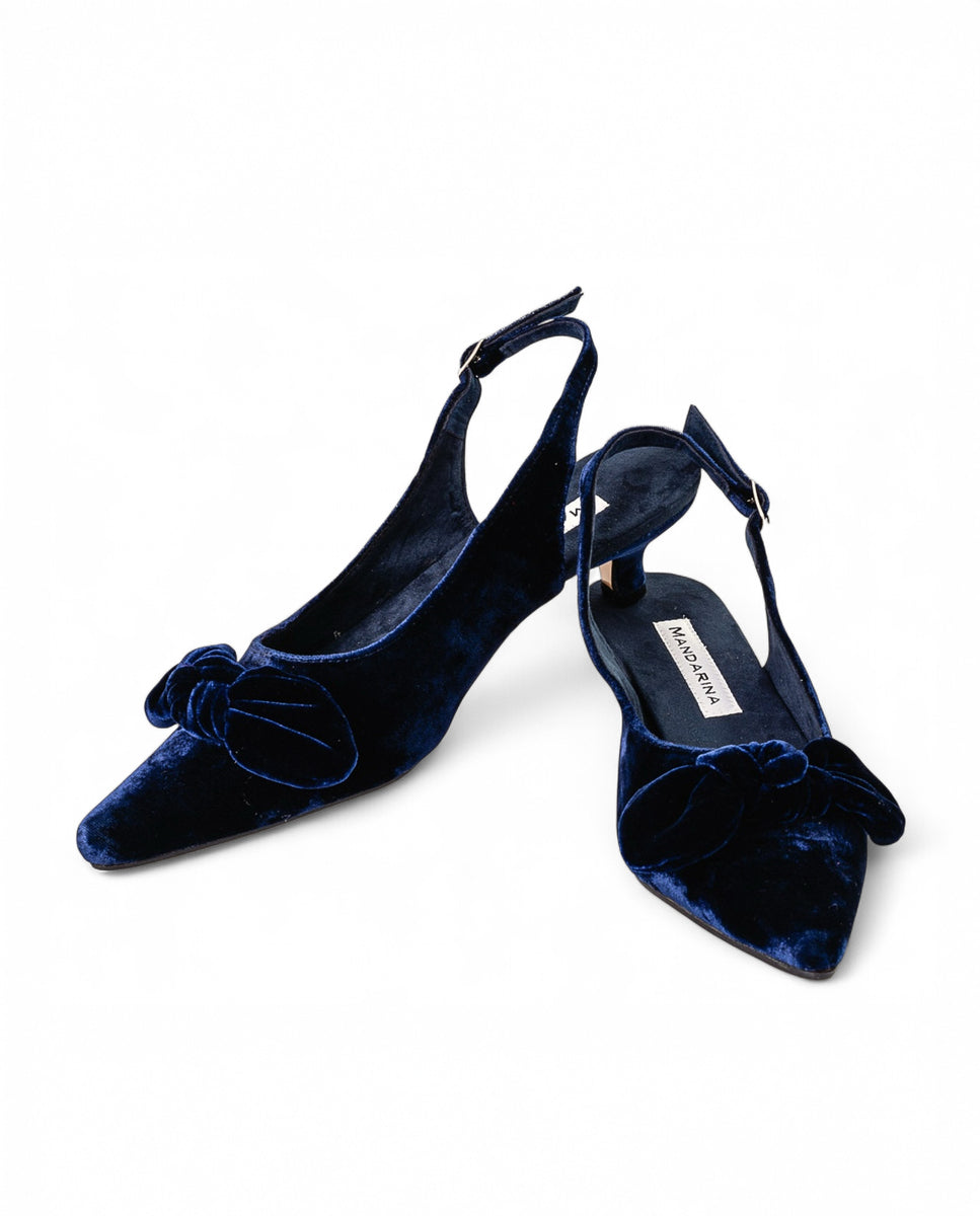 Dandy Kitten Heels / Midnight