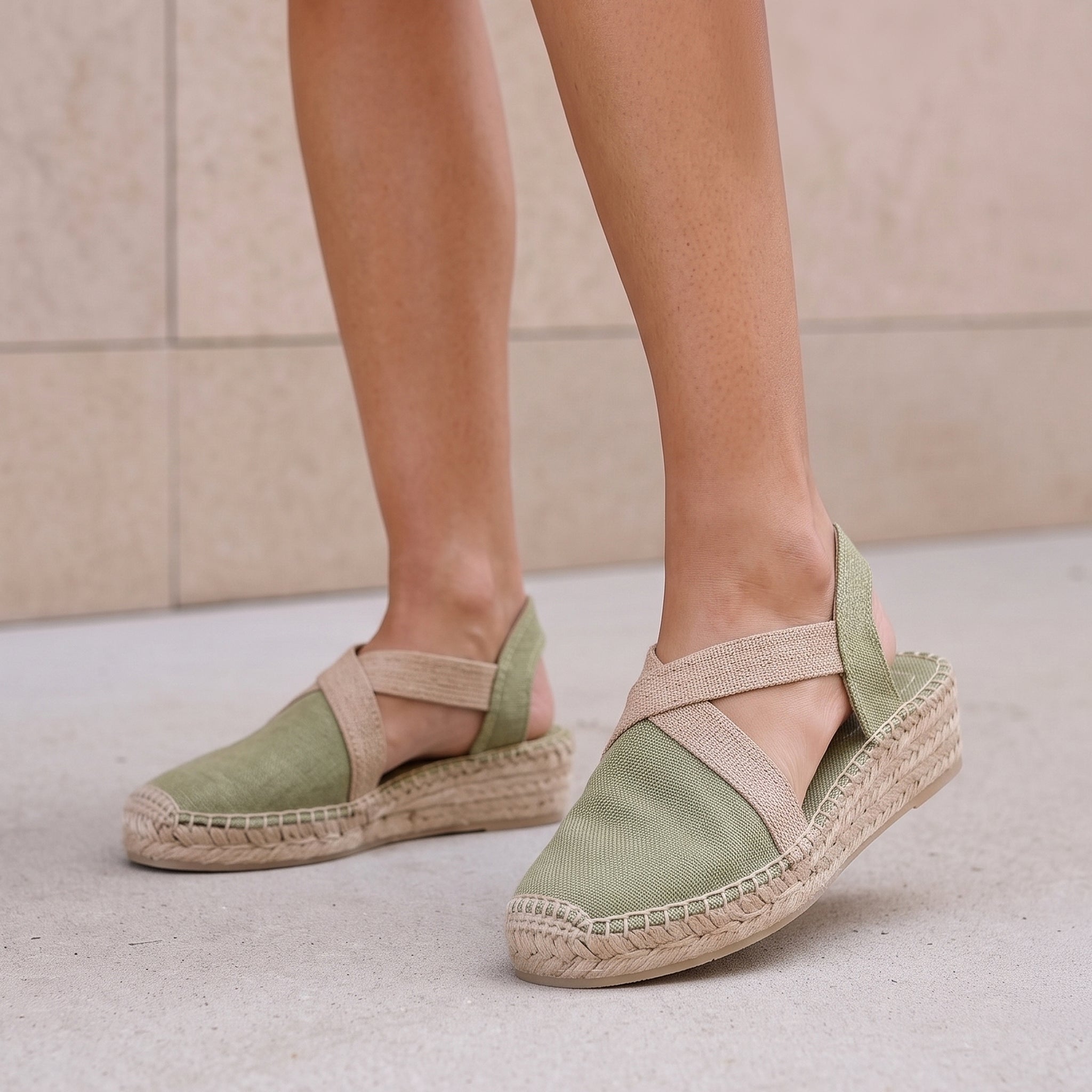 Mint Wedge Espadrilles