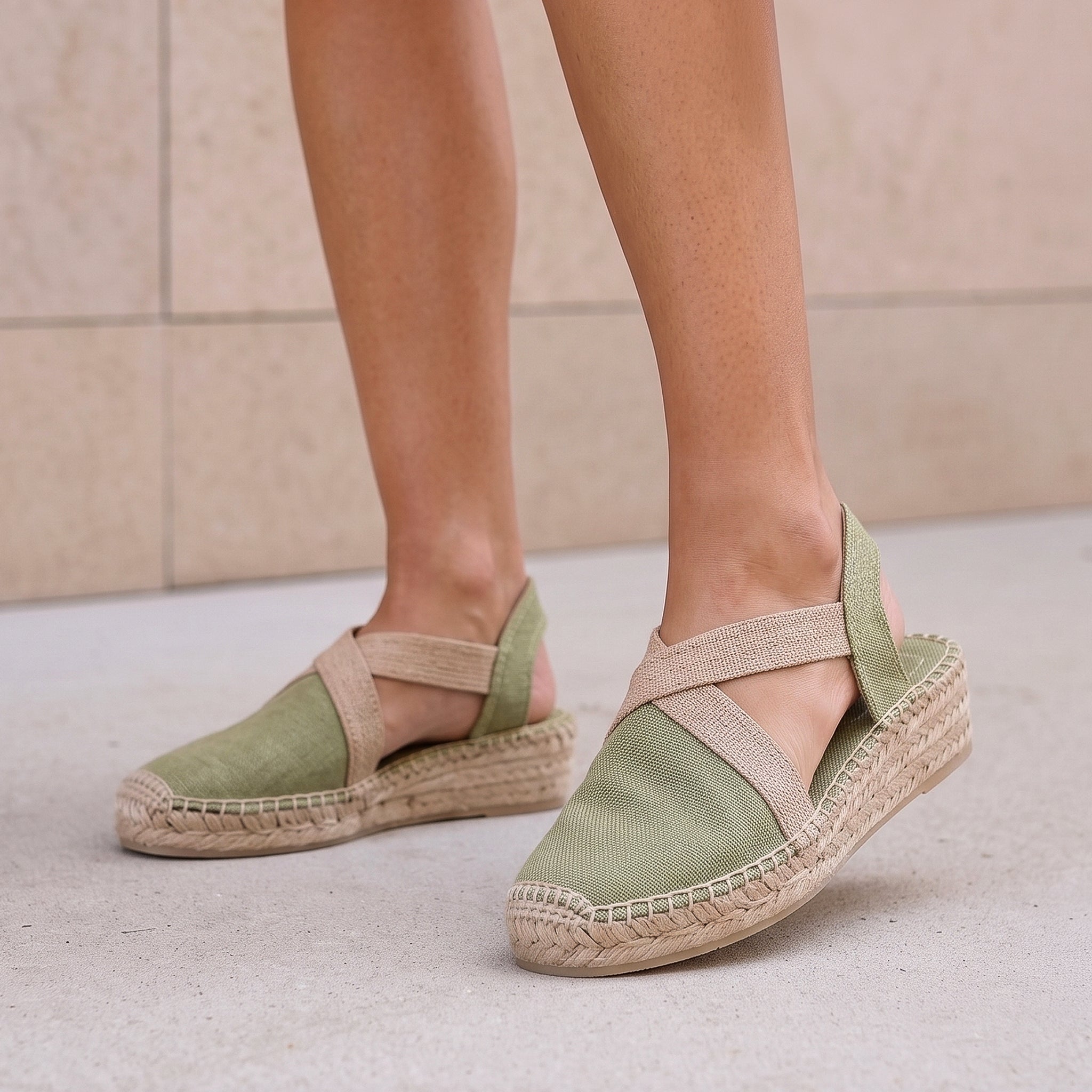 Mint Wedge Espadrilles