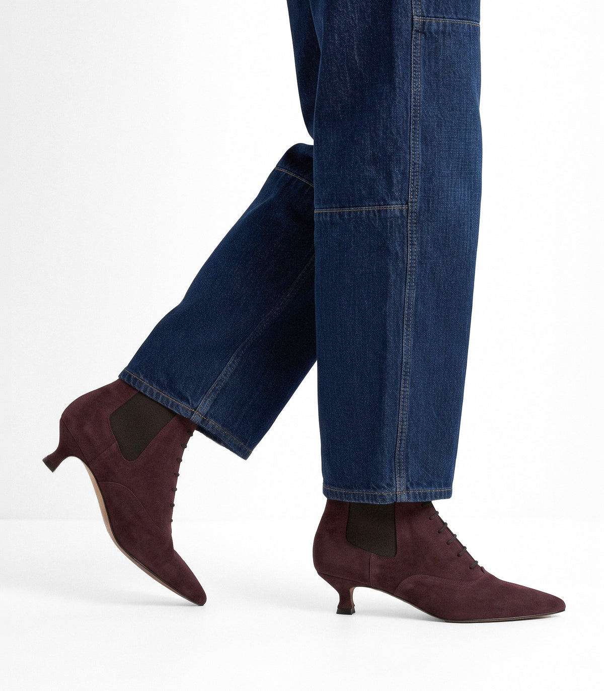 Mulberry Lace Up Shoe Boot
