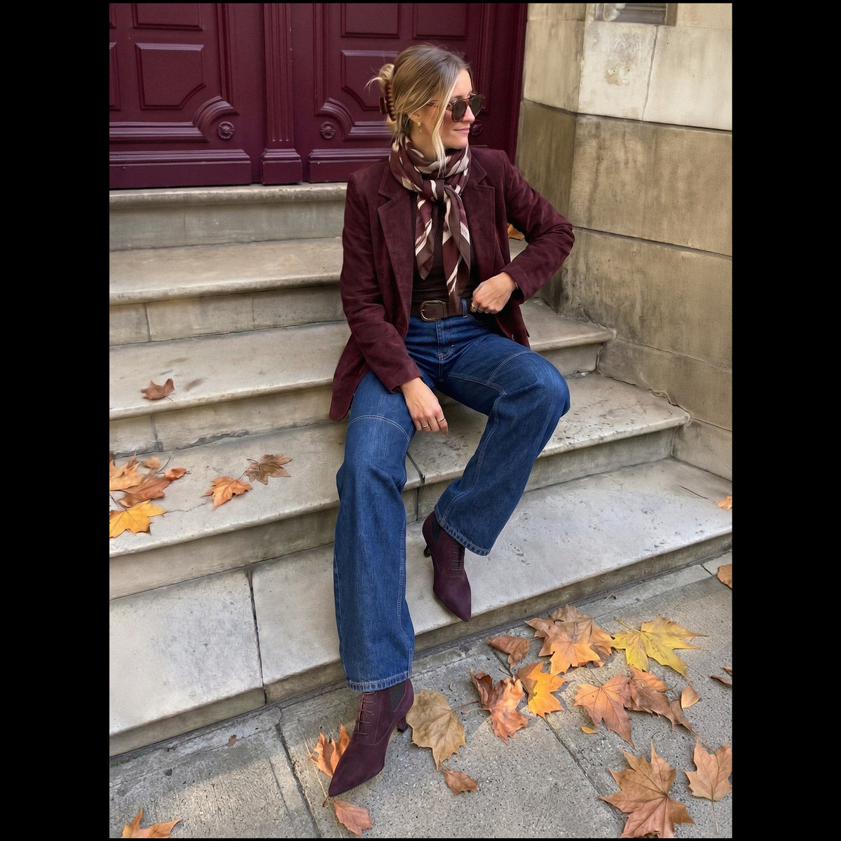 Mulberry Lace Up Shoe Boot