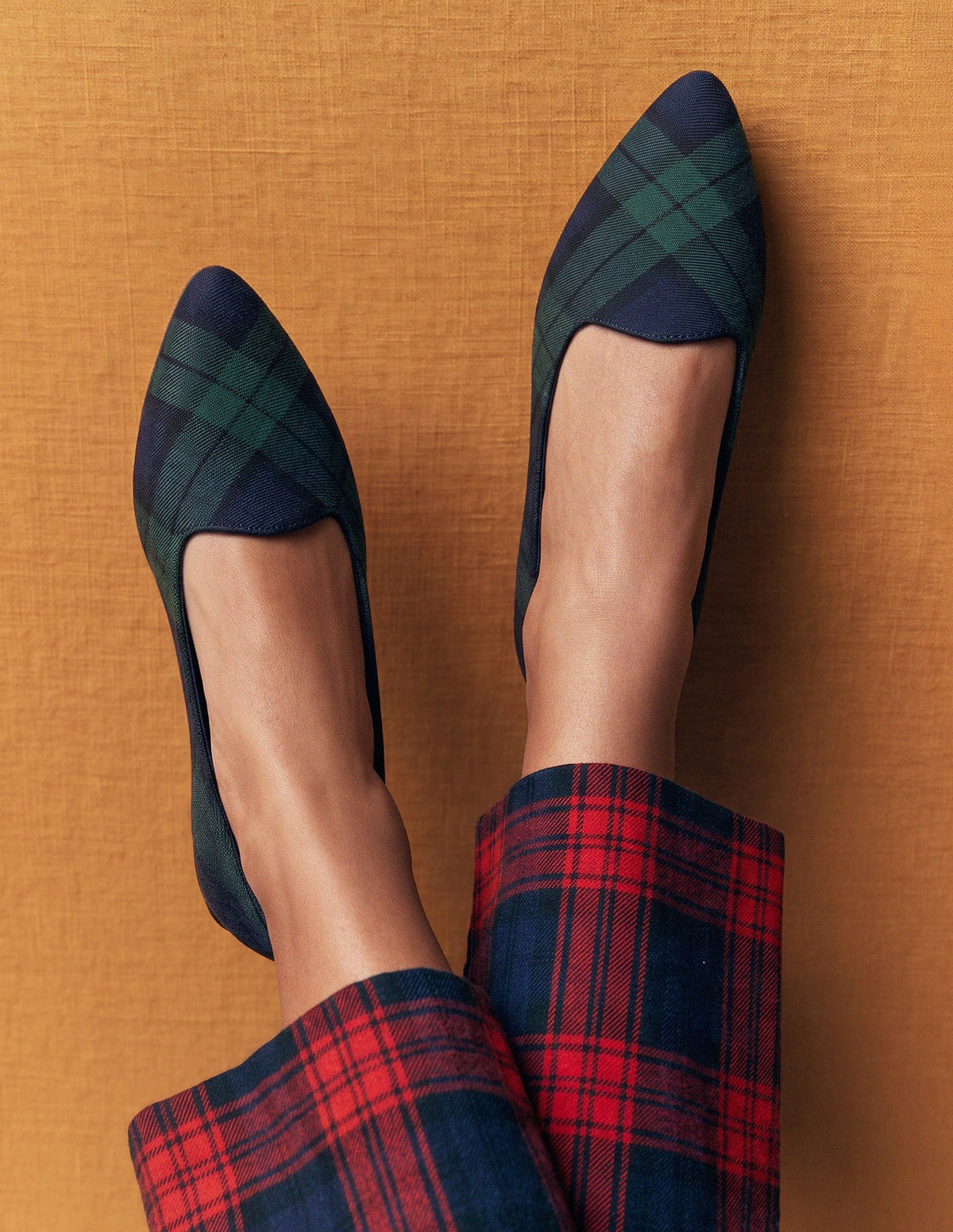 Green & Navy Edinburgh Flats
