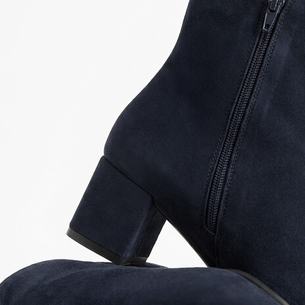 Basic Navy Ankle Boots