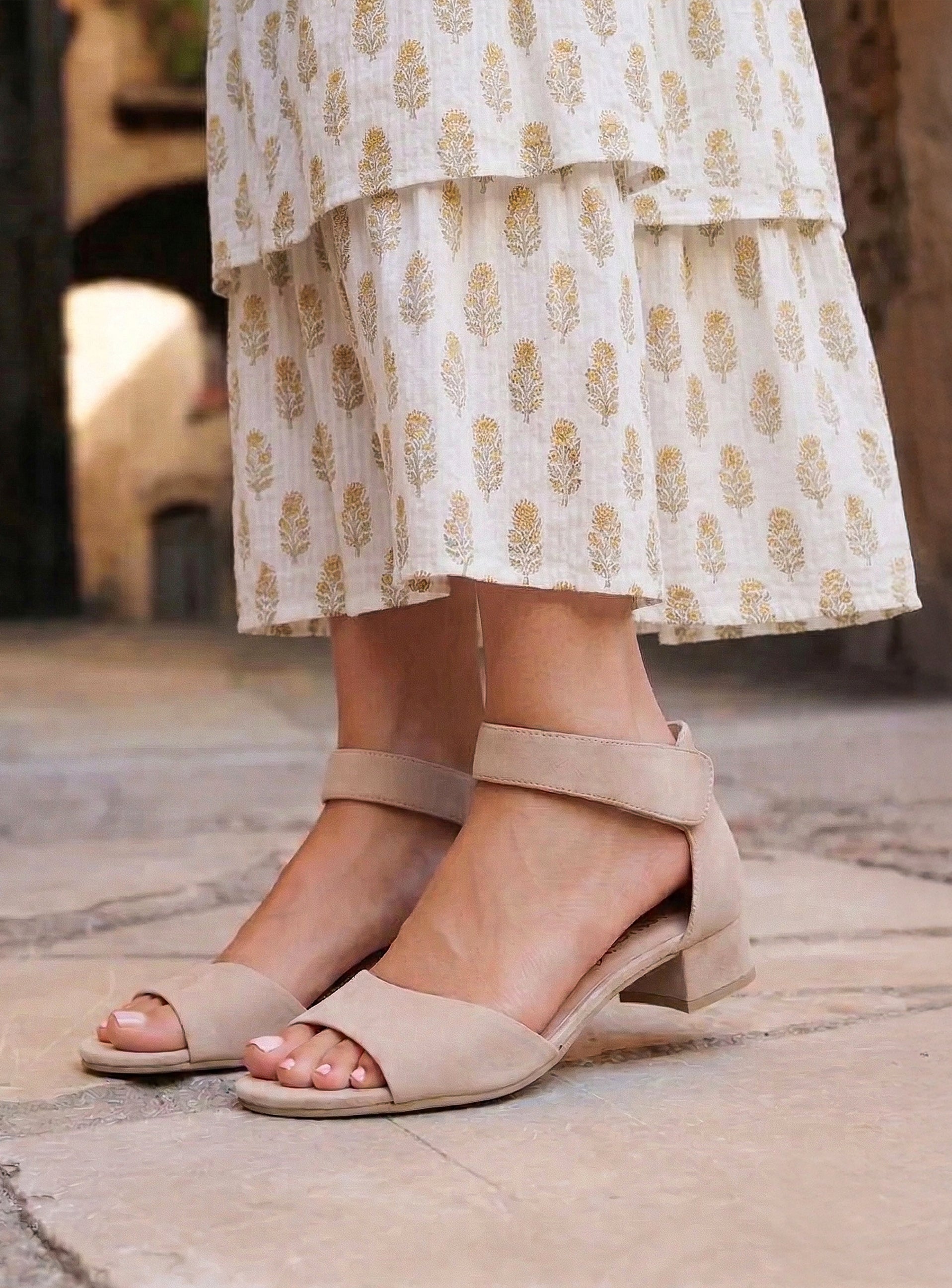 Charlston Sandal / Nude