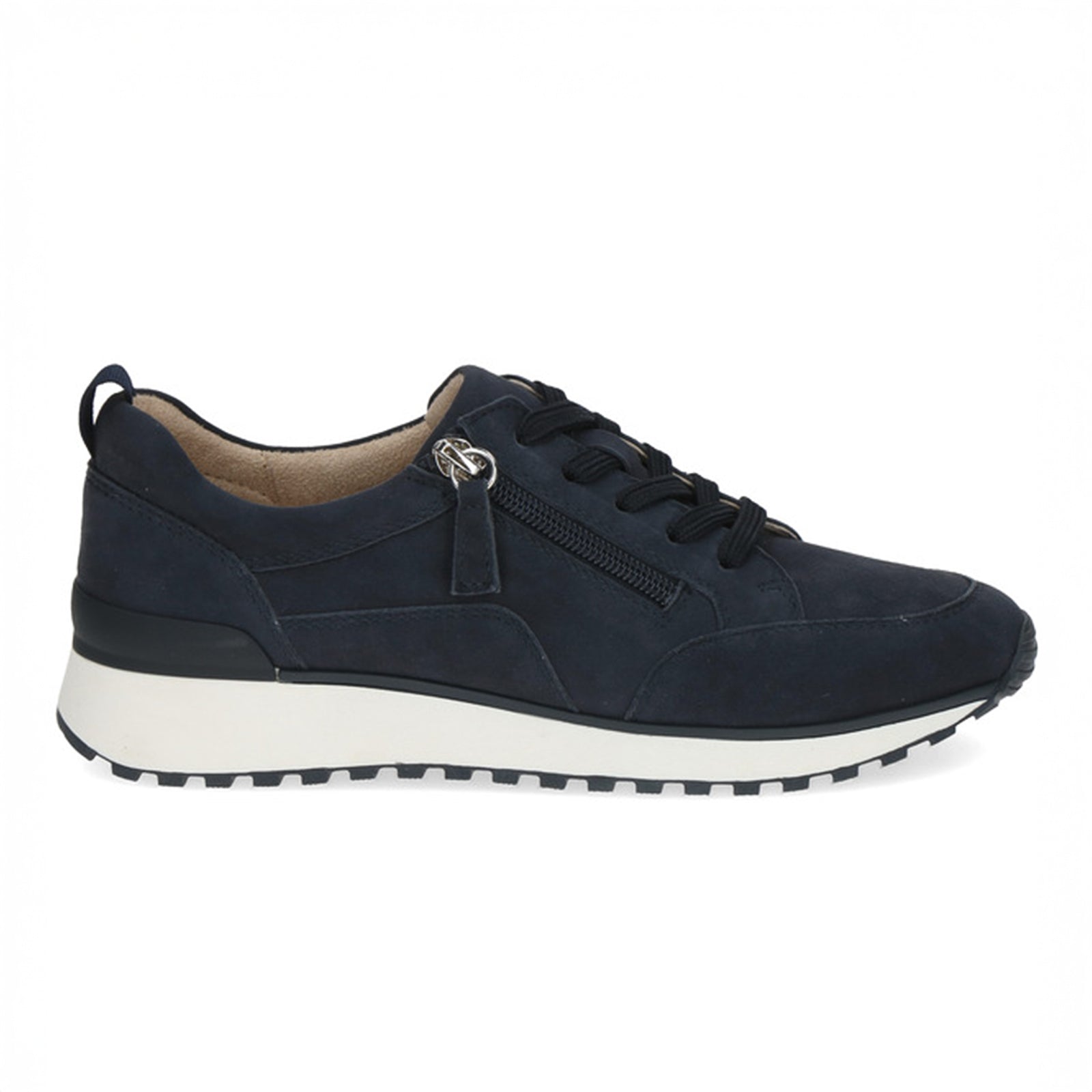 Navy Suede Sneakers