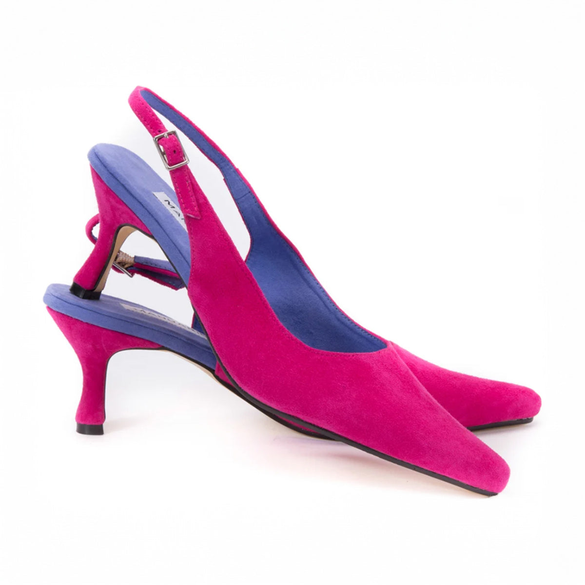Classic Slingbacks / Hot pink