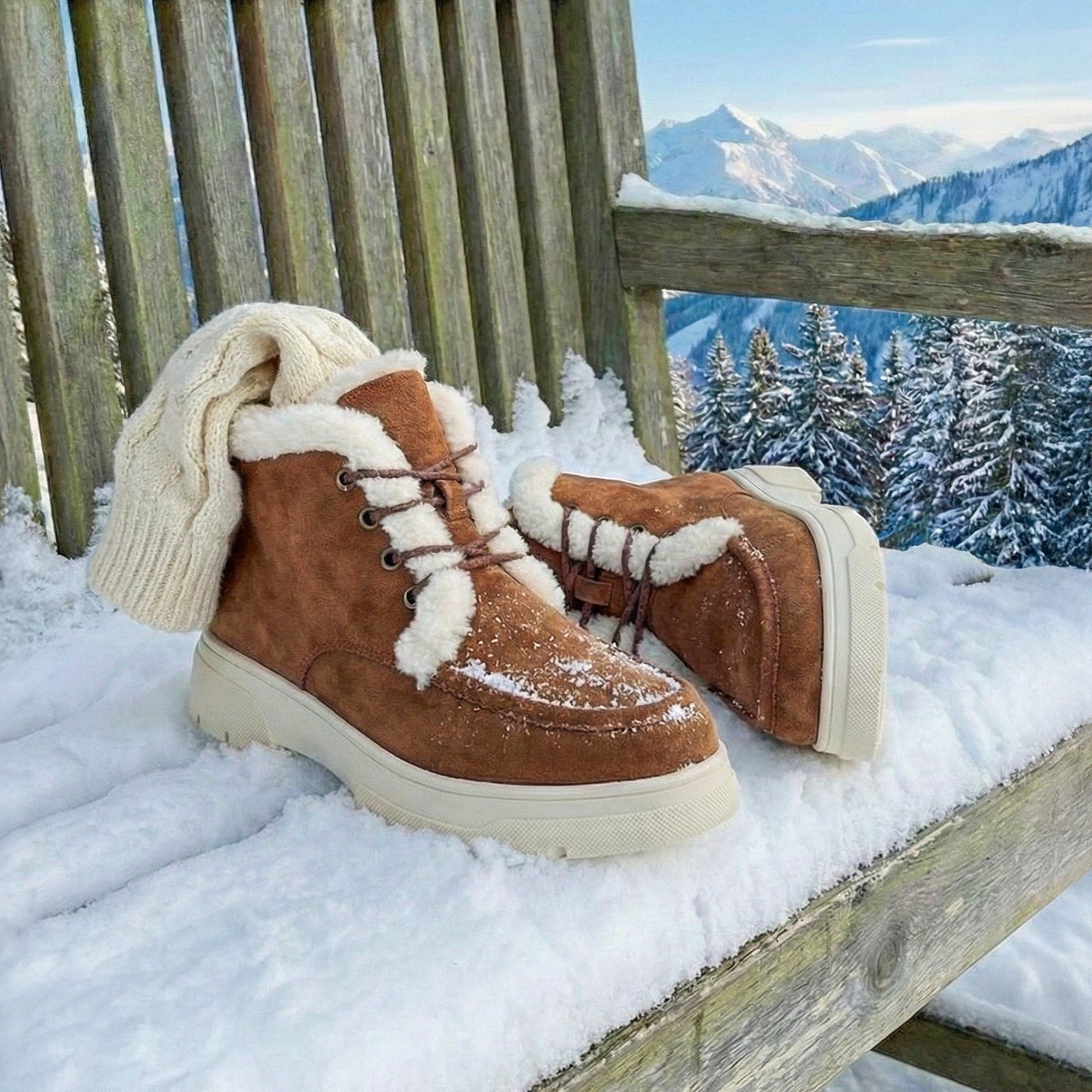 Shearling Boots