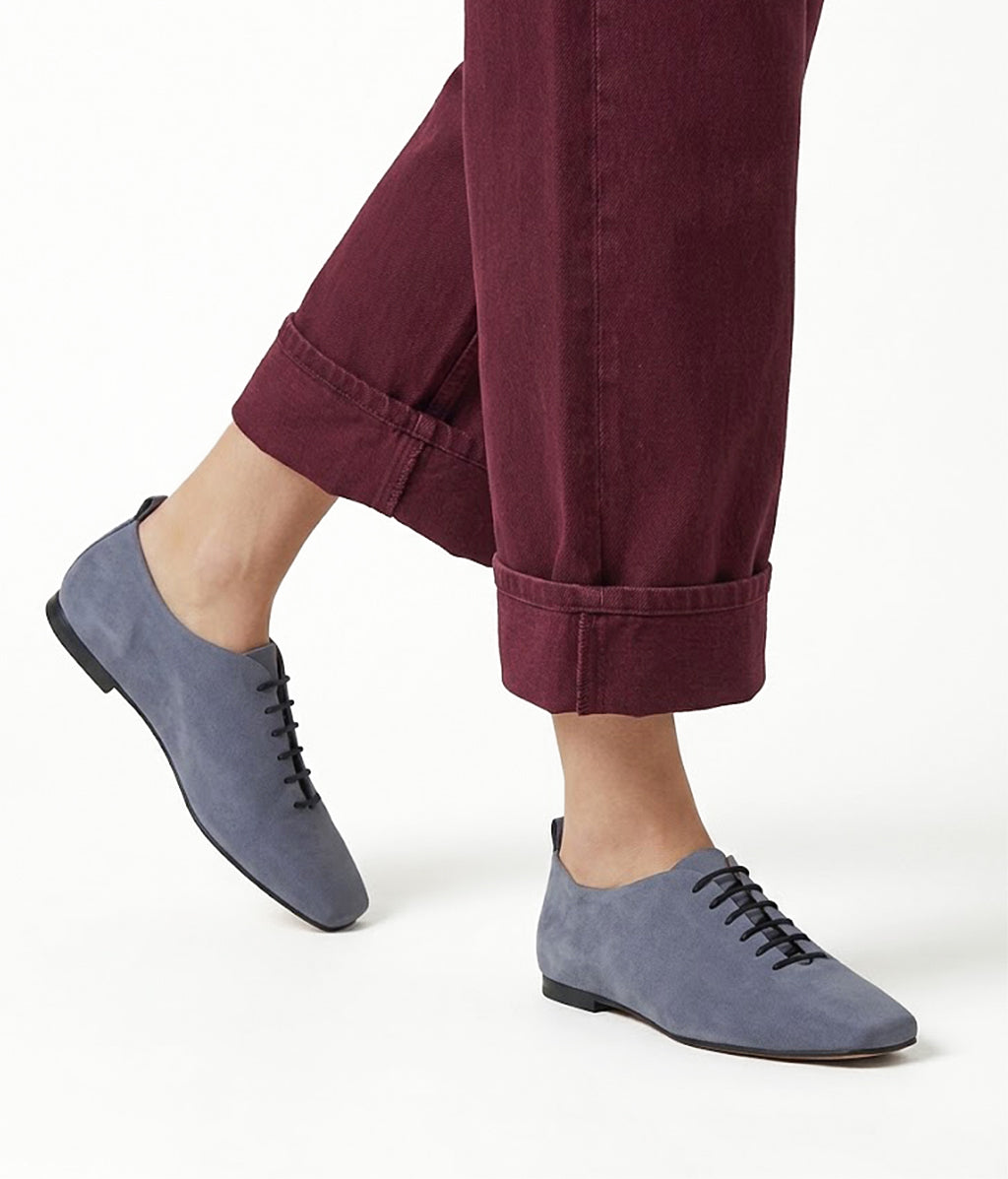 Fun Lace-Up Jazz Shoes / Slate
