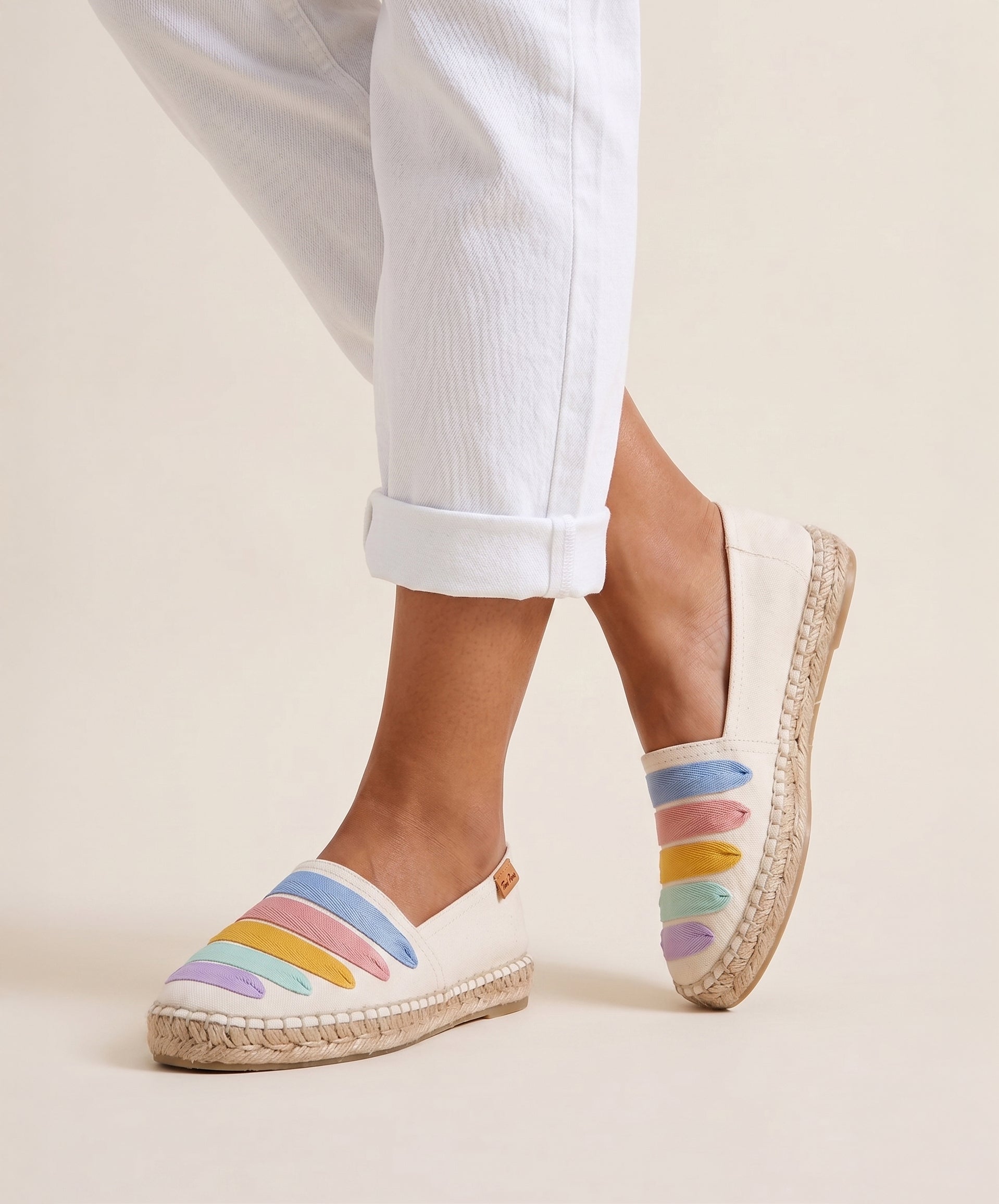 Sorbet Ribbon Stripe Espadrilles