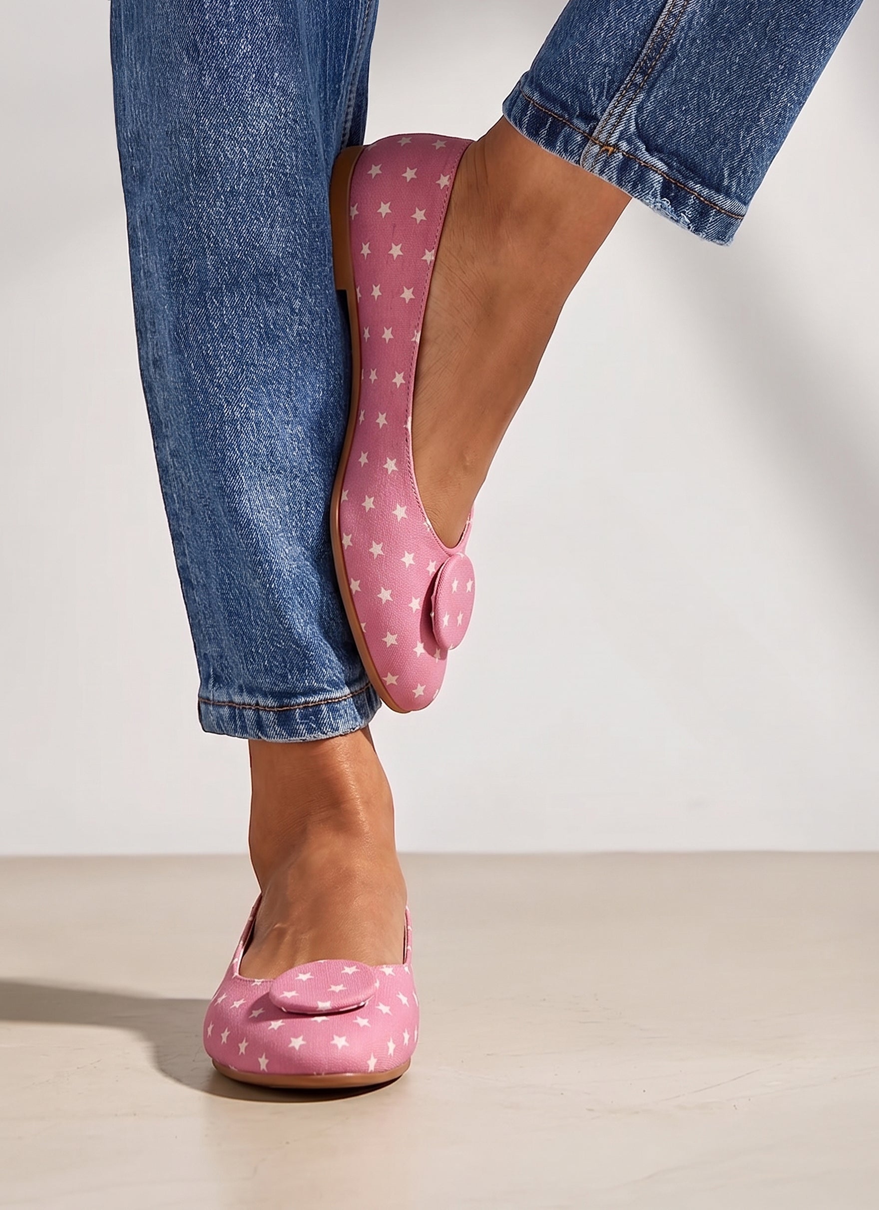Pink Star Pumps