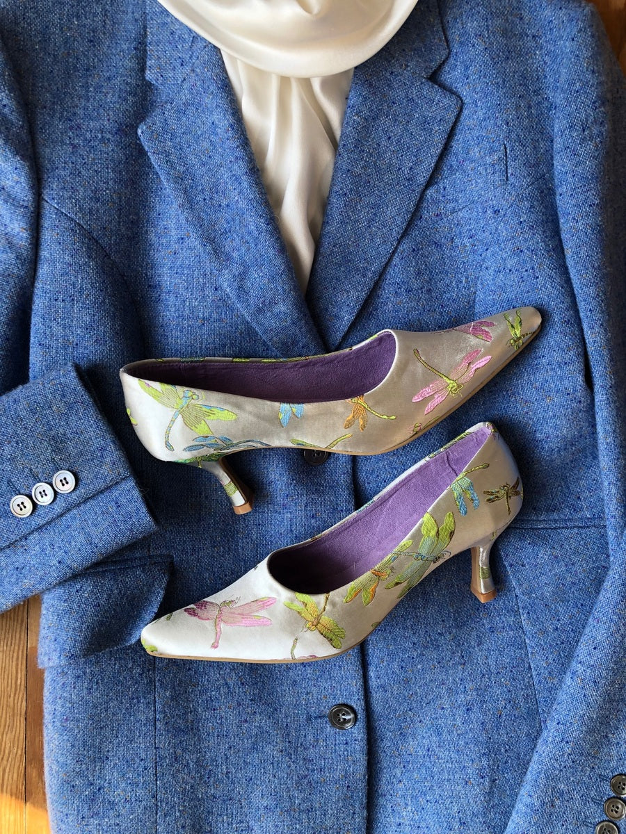 Classic Wedding Court Shoe