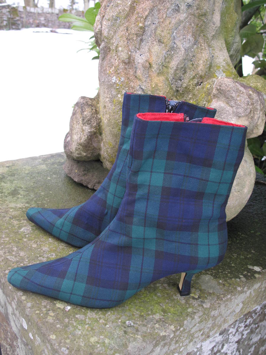 Custom Tartan Shoes