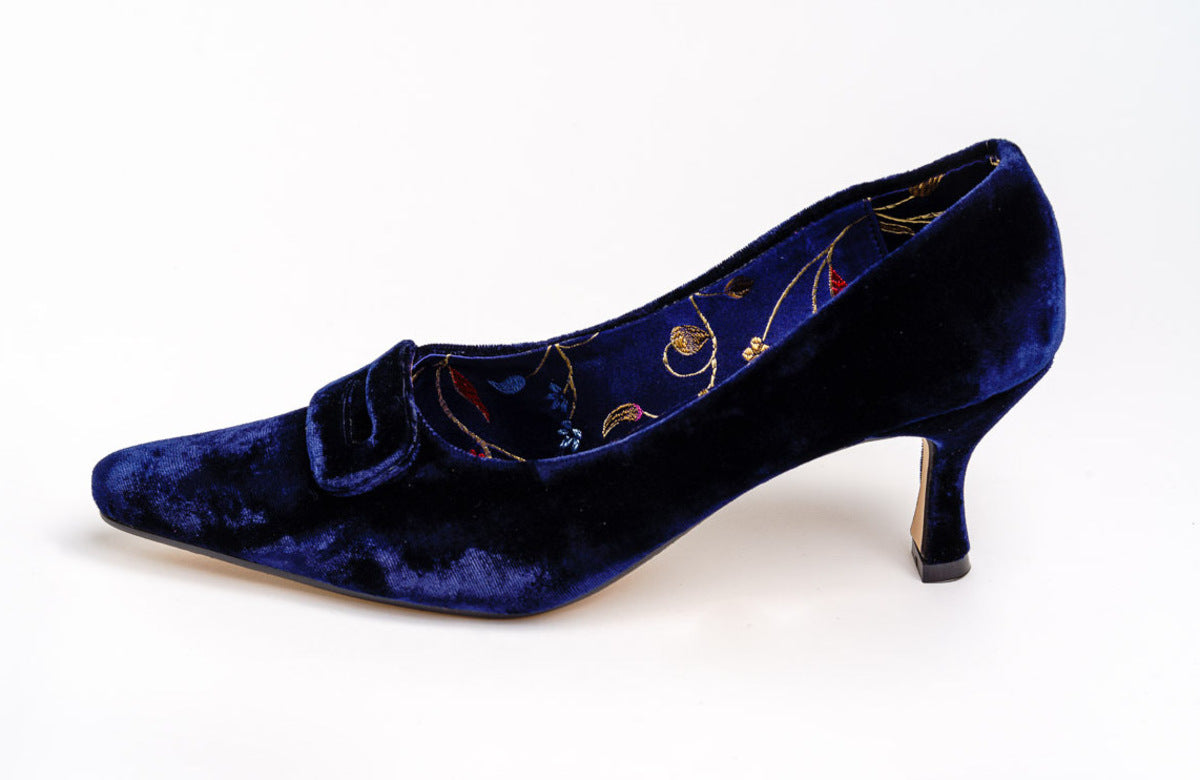 Versailles Navy Velvet Courts