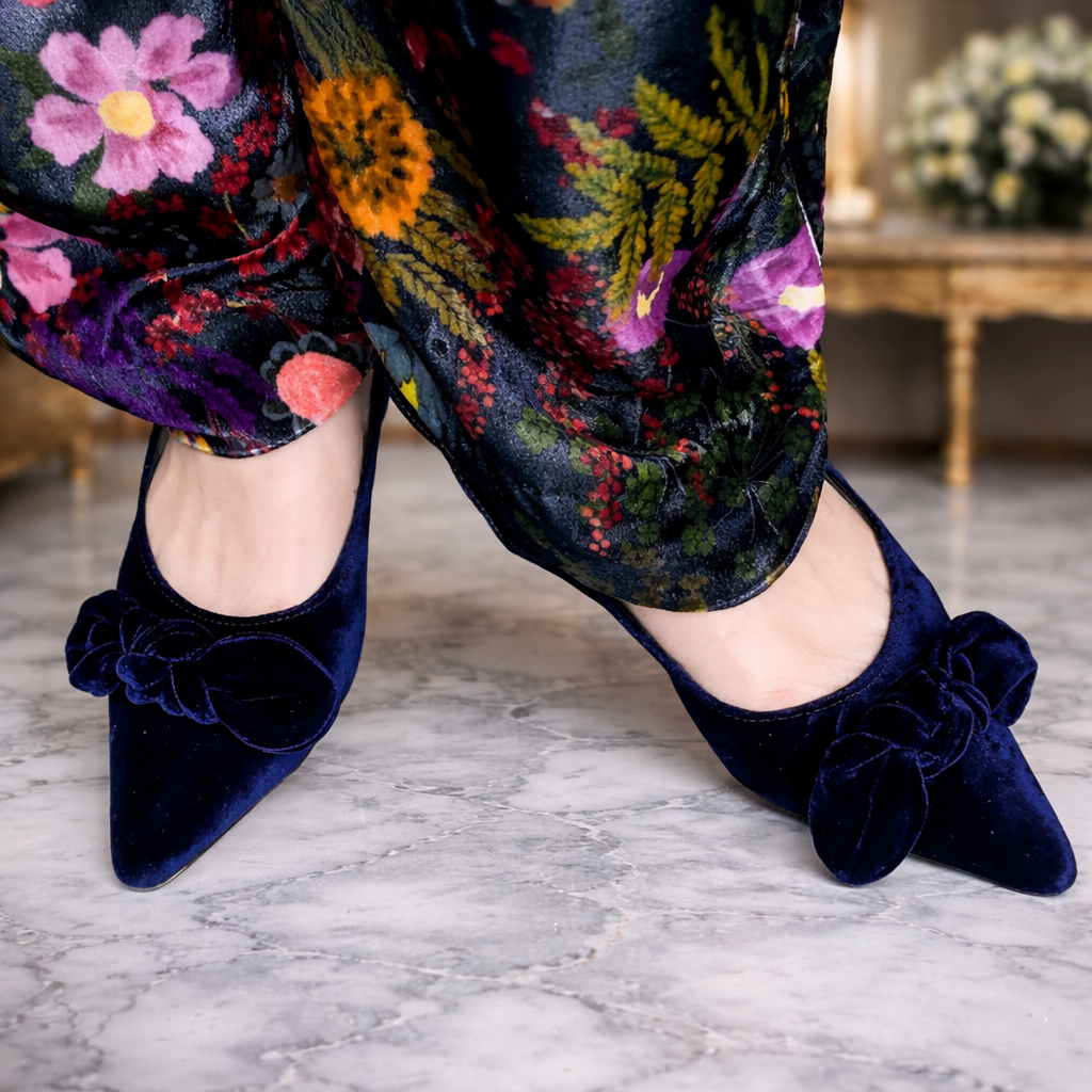 Dandy Kitten Heels / Midnight