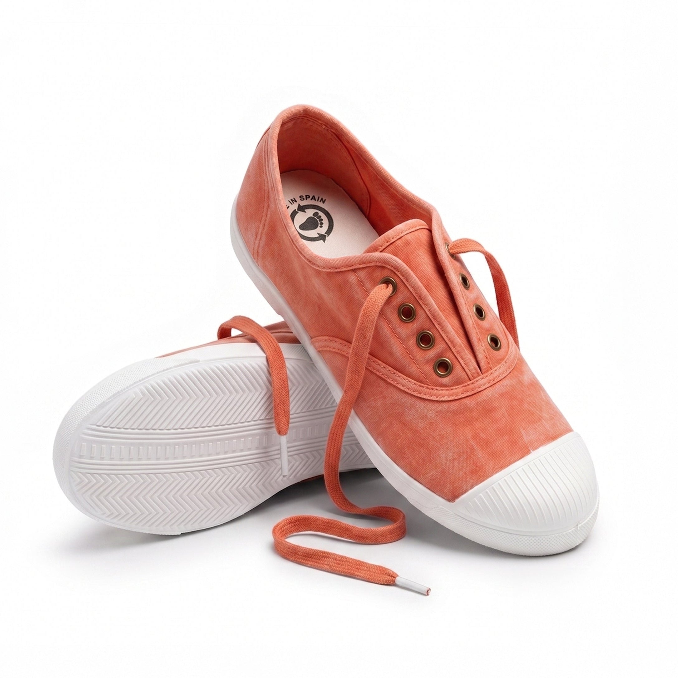 Summer Plimsolls / Coral