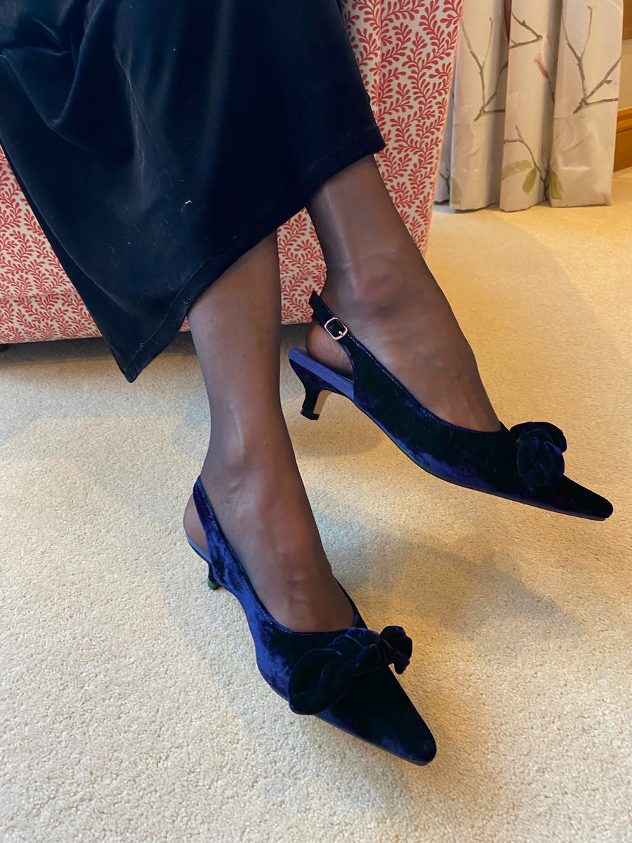 Dandy Kitten Heels / Midnight