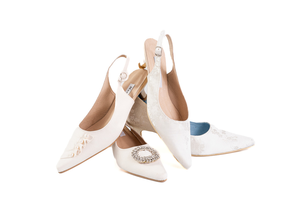 Silk and Satin Wedding Shoes - Combining comfort and style for the big day