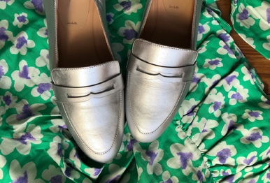 Silver LOafers