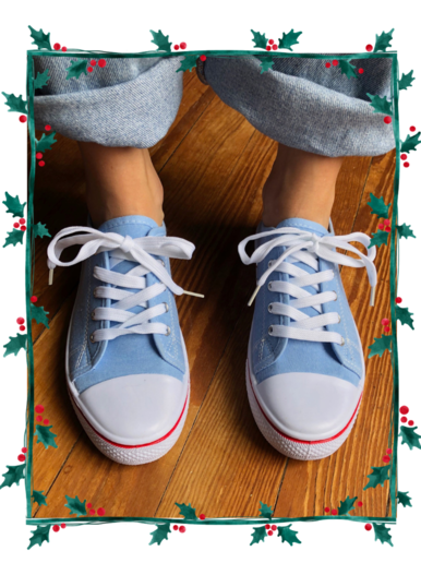 Shoes for decorating