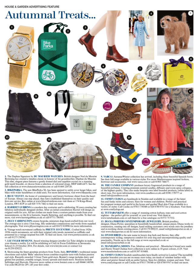 House and Garden - Mandarina Shoes in the media