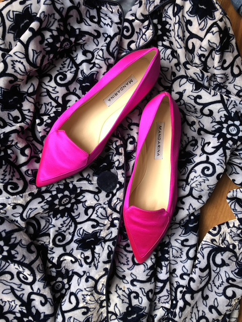 Pink loafers Thumbnail
