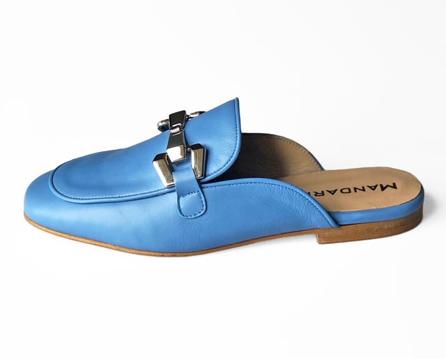 Azul Mules UK5 UK7 Mandarina Shoes