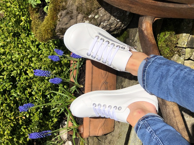 Blanco Sneakers LAST PAIR UK7 ONLY Mandarina Shoes