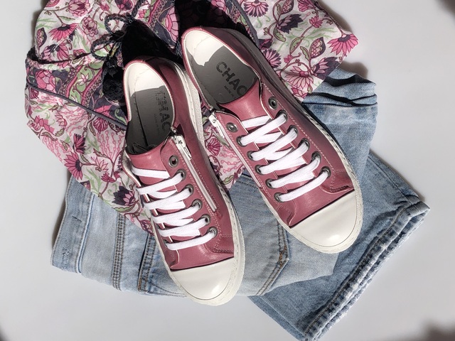 Pink Leather Sneakers Designer Sneakers for Ladies Mandarina Shoes