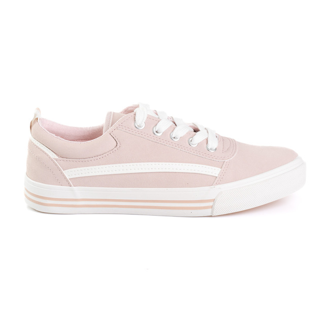 Pink and white sneakers  Thumbnail