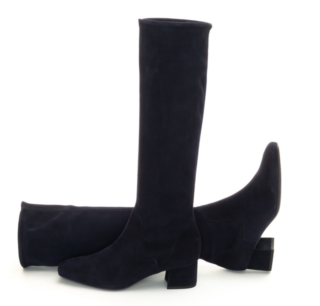 Bella Boots / Dark Navy | Mandarina Shoes