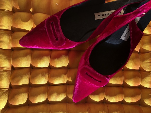 Fuchsia multicolor shoes sales