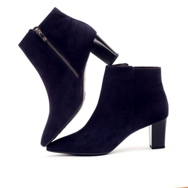 navy suede ankle boots uk