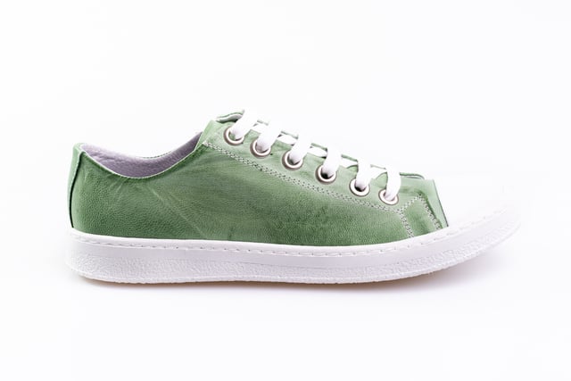 Mint Leather Sneakers 
