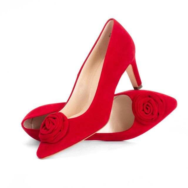 red court shoes