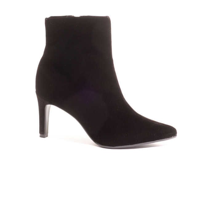 black velvet evening shoes