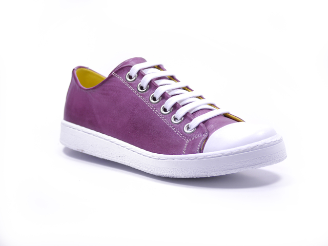 Pansy Leather Sneakers 