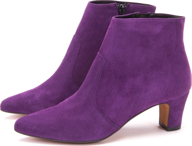 light purple booties