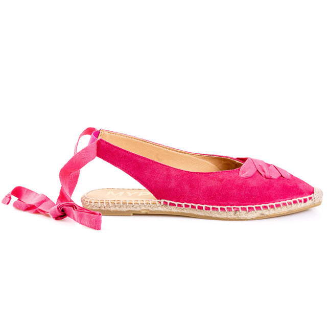 pink espadrille sandals
