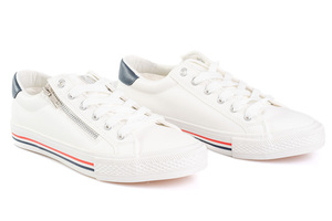 Sporty Striped Sneakers!