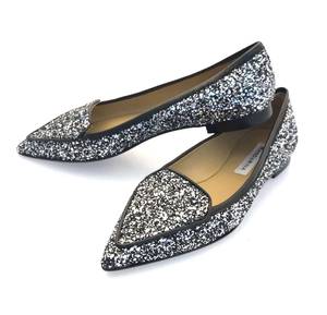 diamanté flat shoes