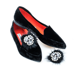 FURRY & SPARKLY SHOE TRIMS