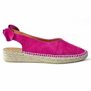 pink bow espadrilles