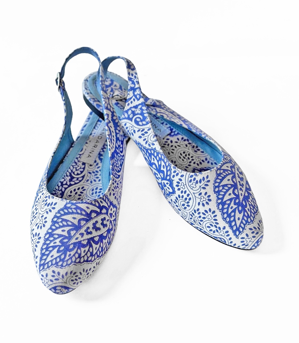 Blue Fern Sandals (UK6 ONLY)