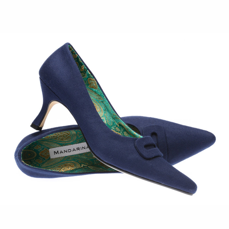 ladies blue shoes uk