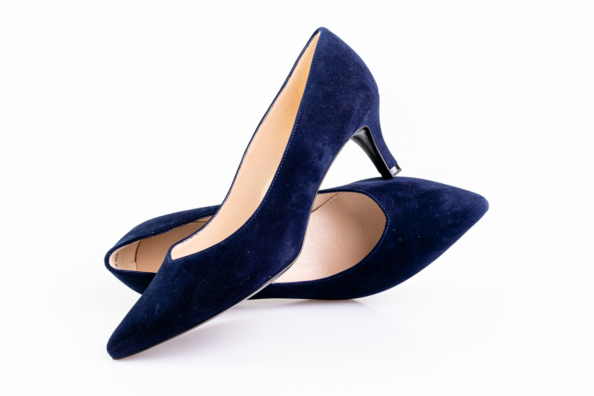 Navy Court Shoes